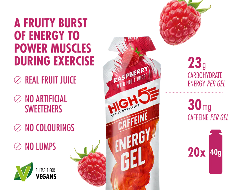 High 5 Energy Gel + Caffeine
