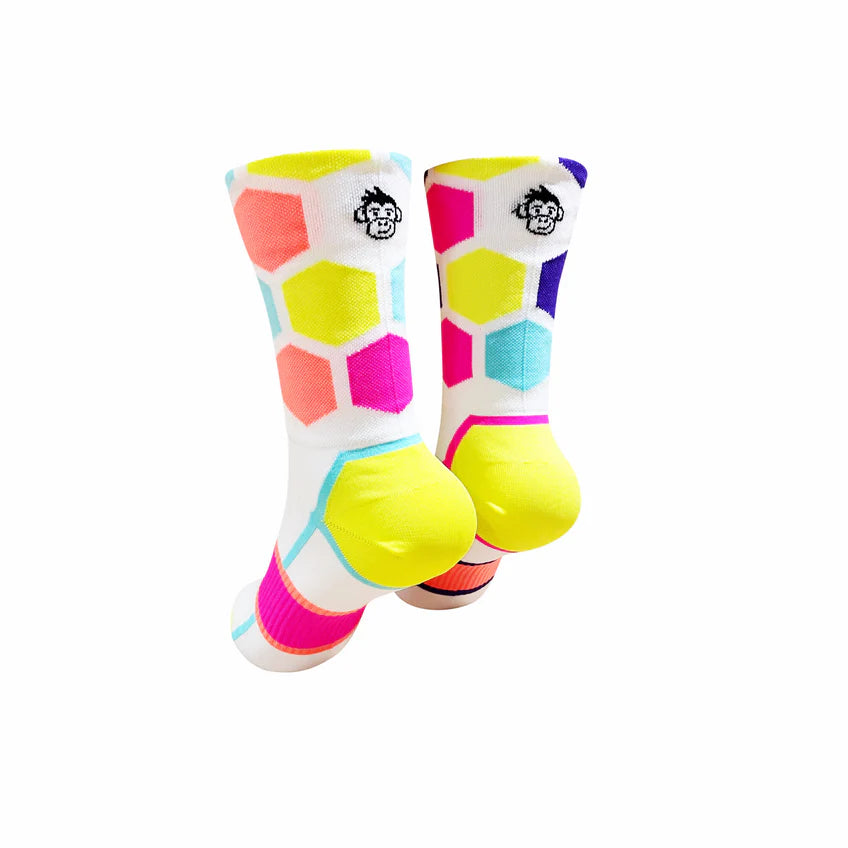 Monkey Sox Classic Hex Sports Socks