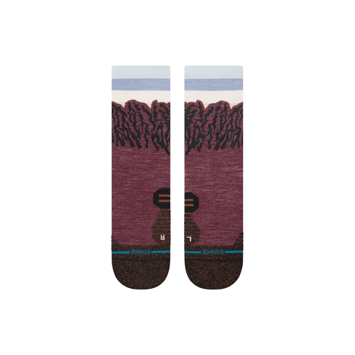 Stance The Ridge Light Wool Crew Socks