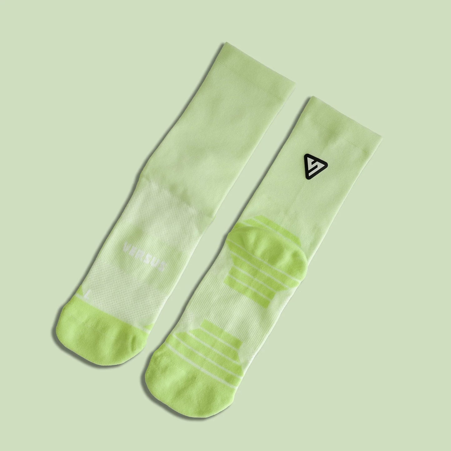 Versus Classic Lime Active Crew Socks