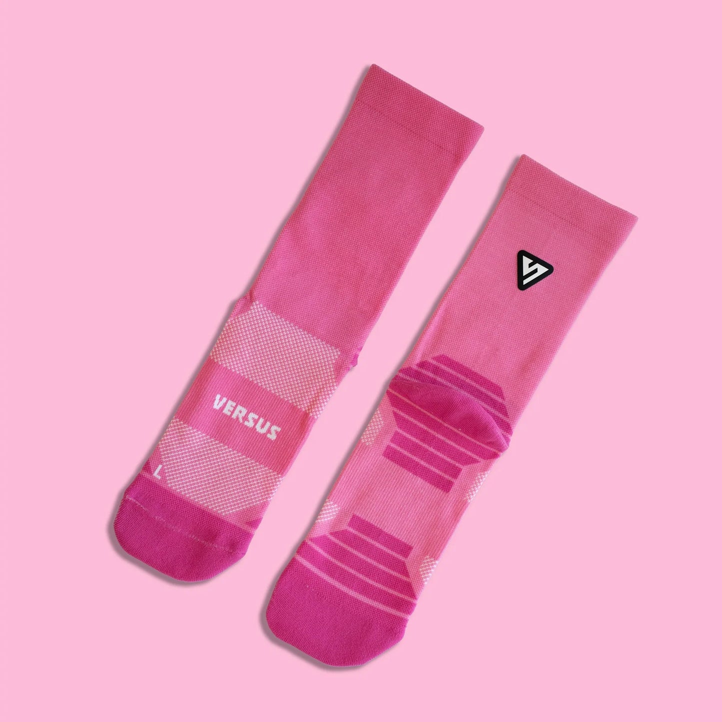 Versus Classic Pink Active Crew Socks