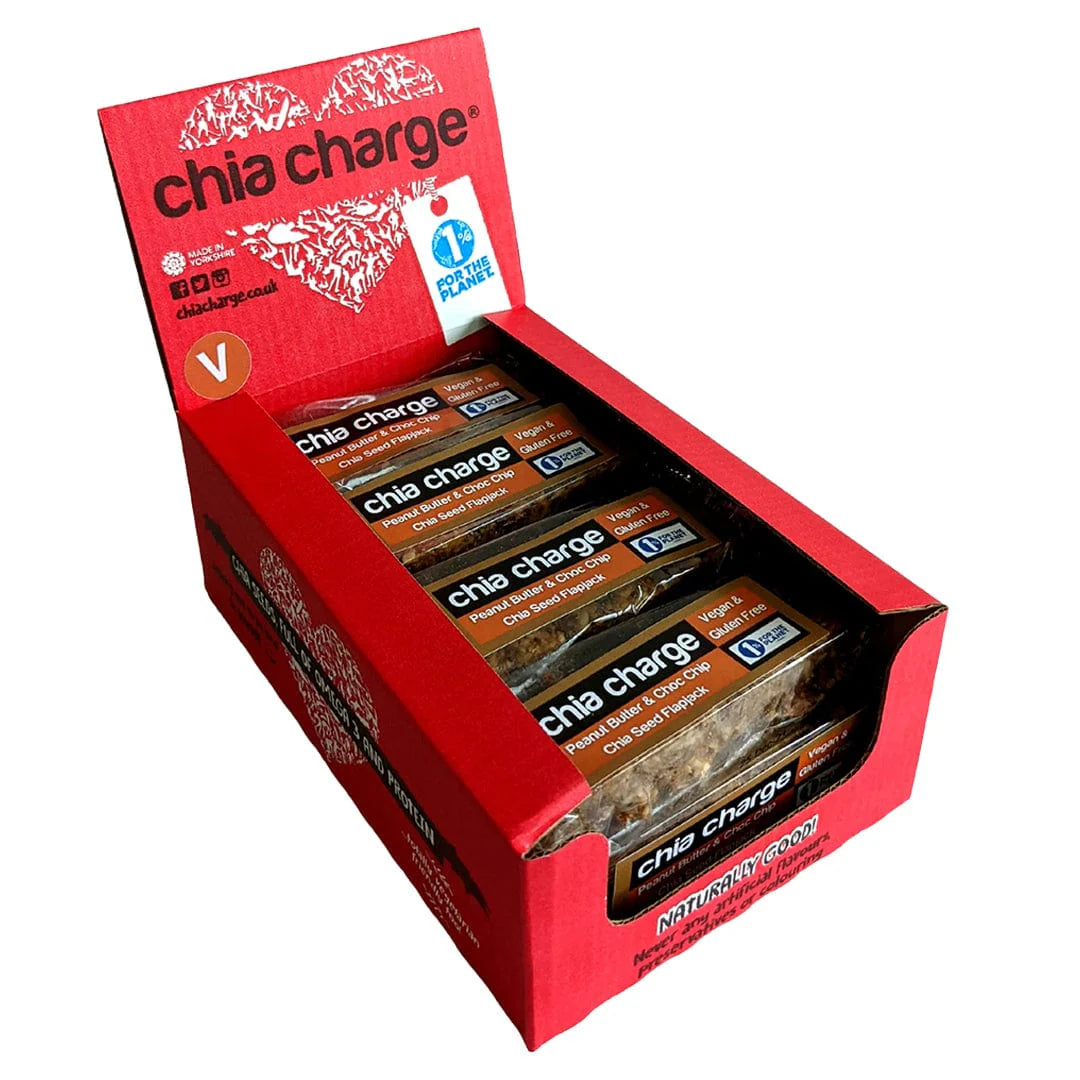 Chia Charge Vegan & Gluten Free Mini Flapjacks
