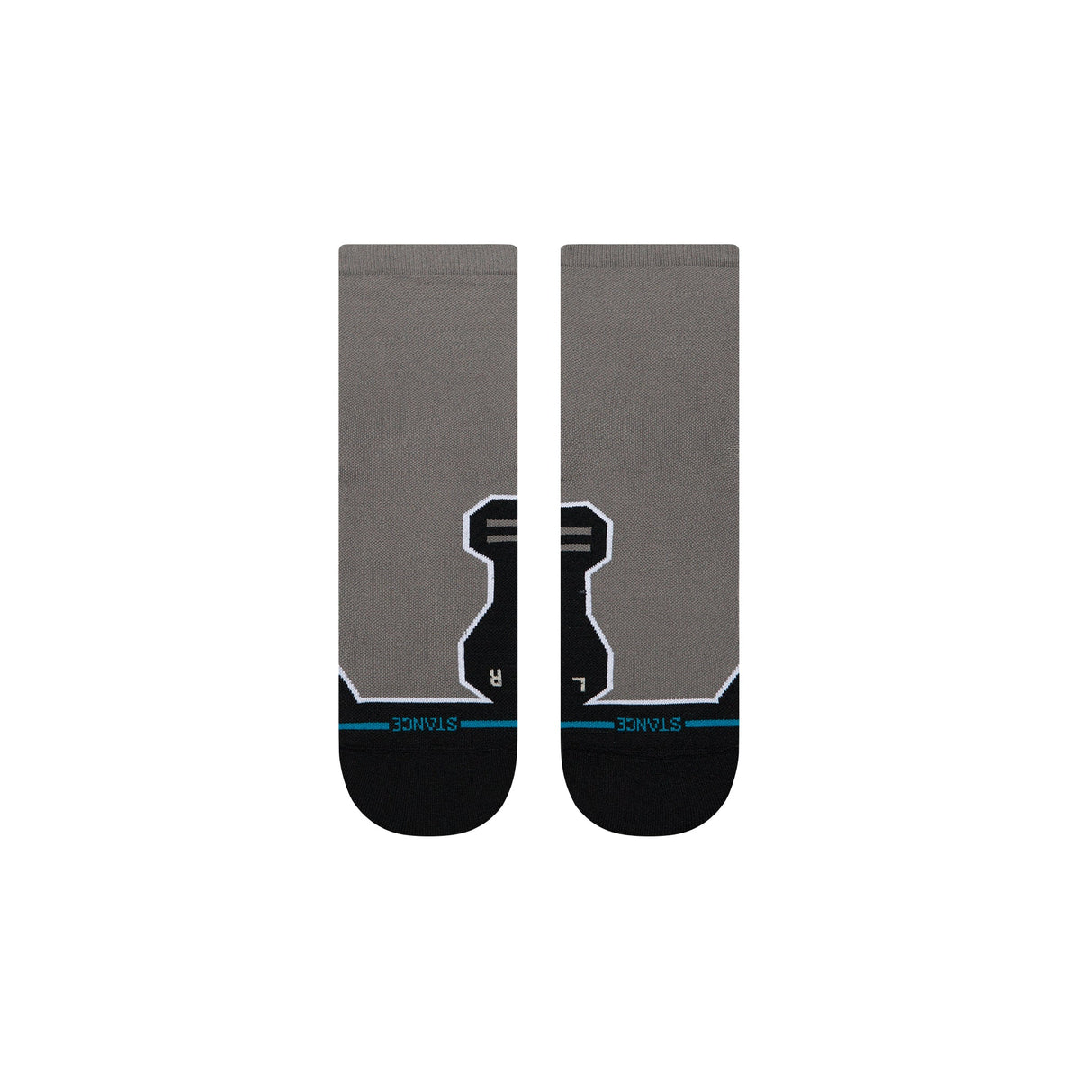 Stance Topo Light Quarter Socks