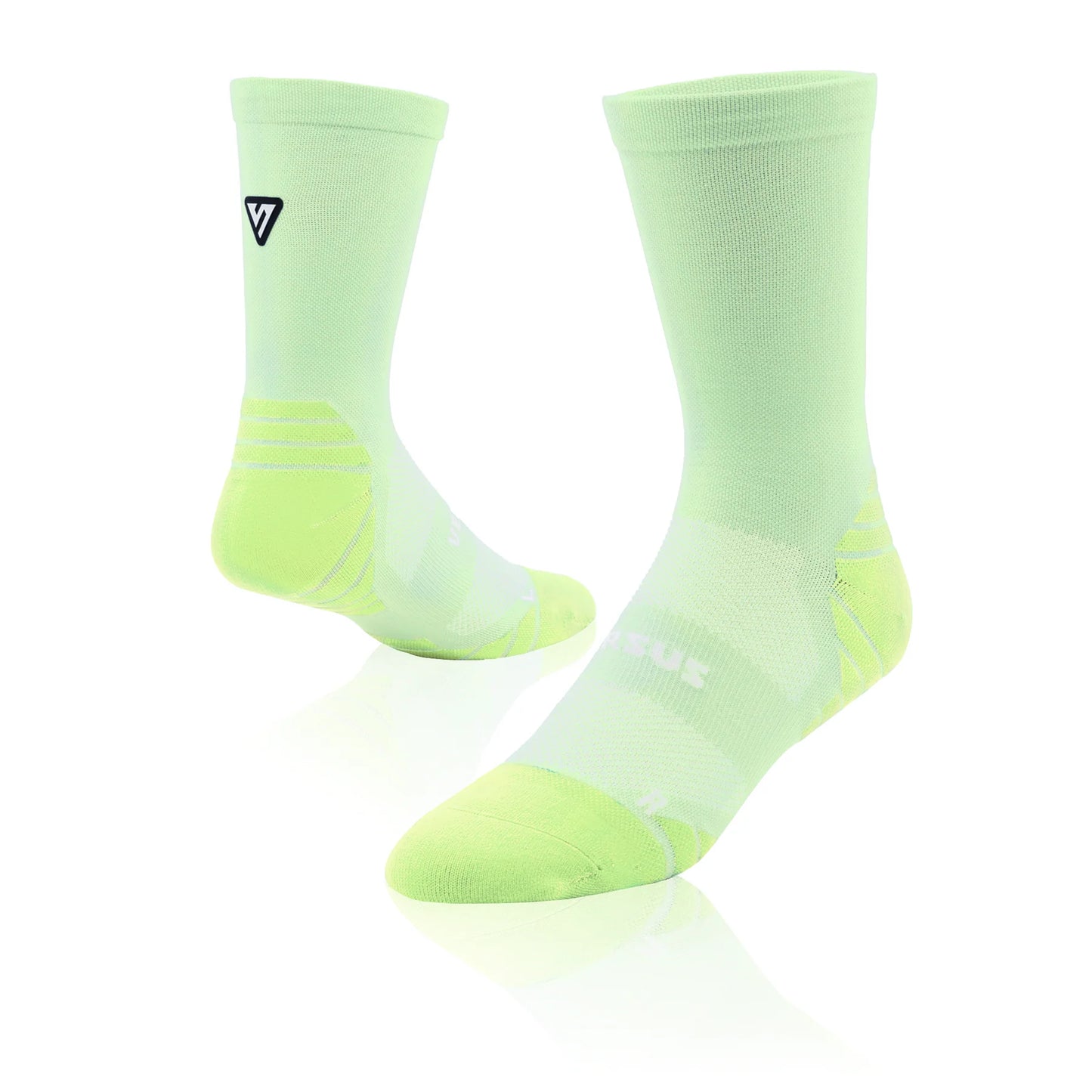 Versus Classic Lime Active Crew Socks