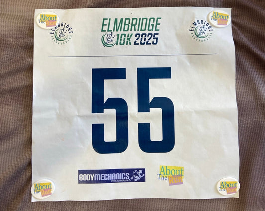 Race Number Clips