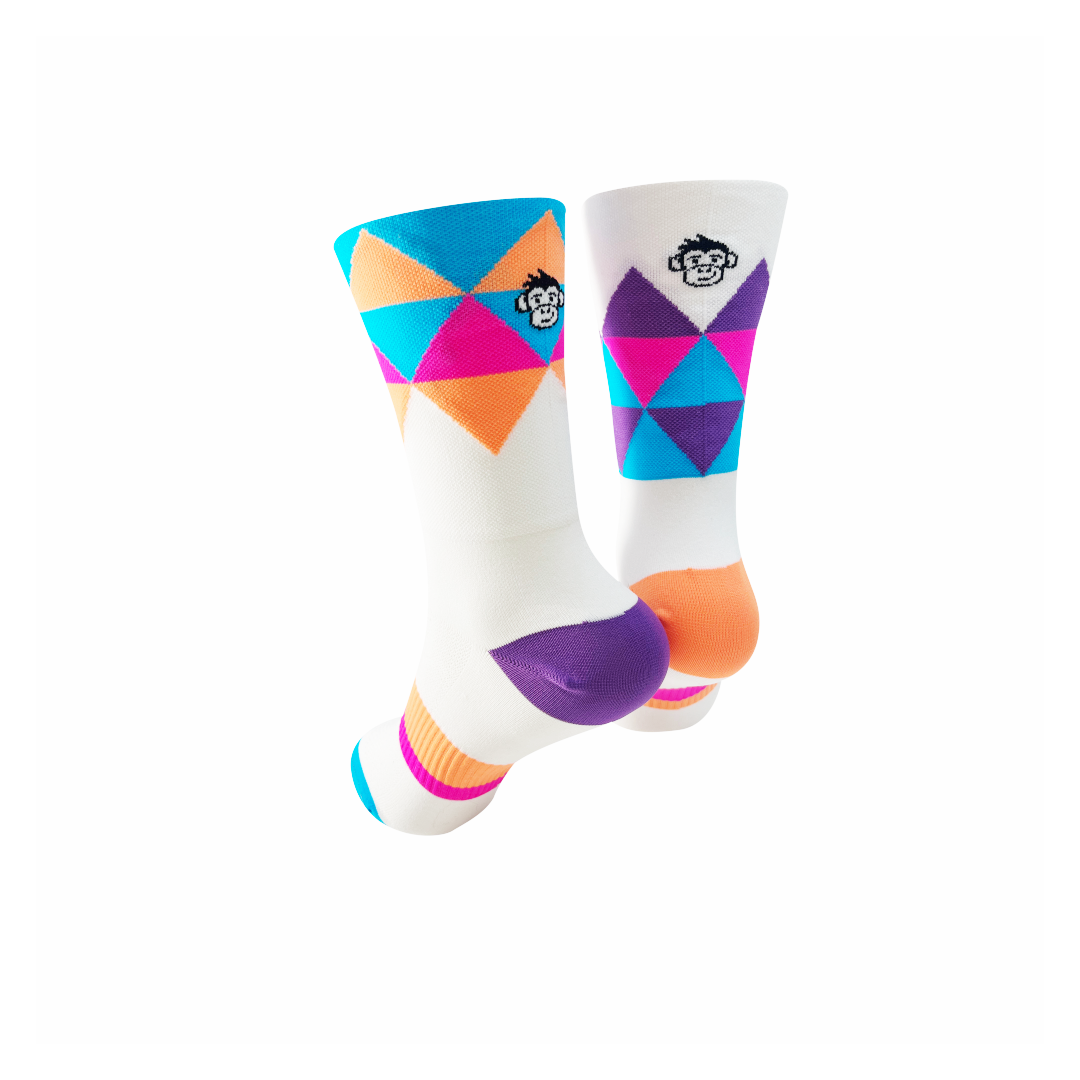 Monkey Sox Classic Diamond Sports Socks