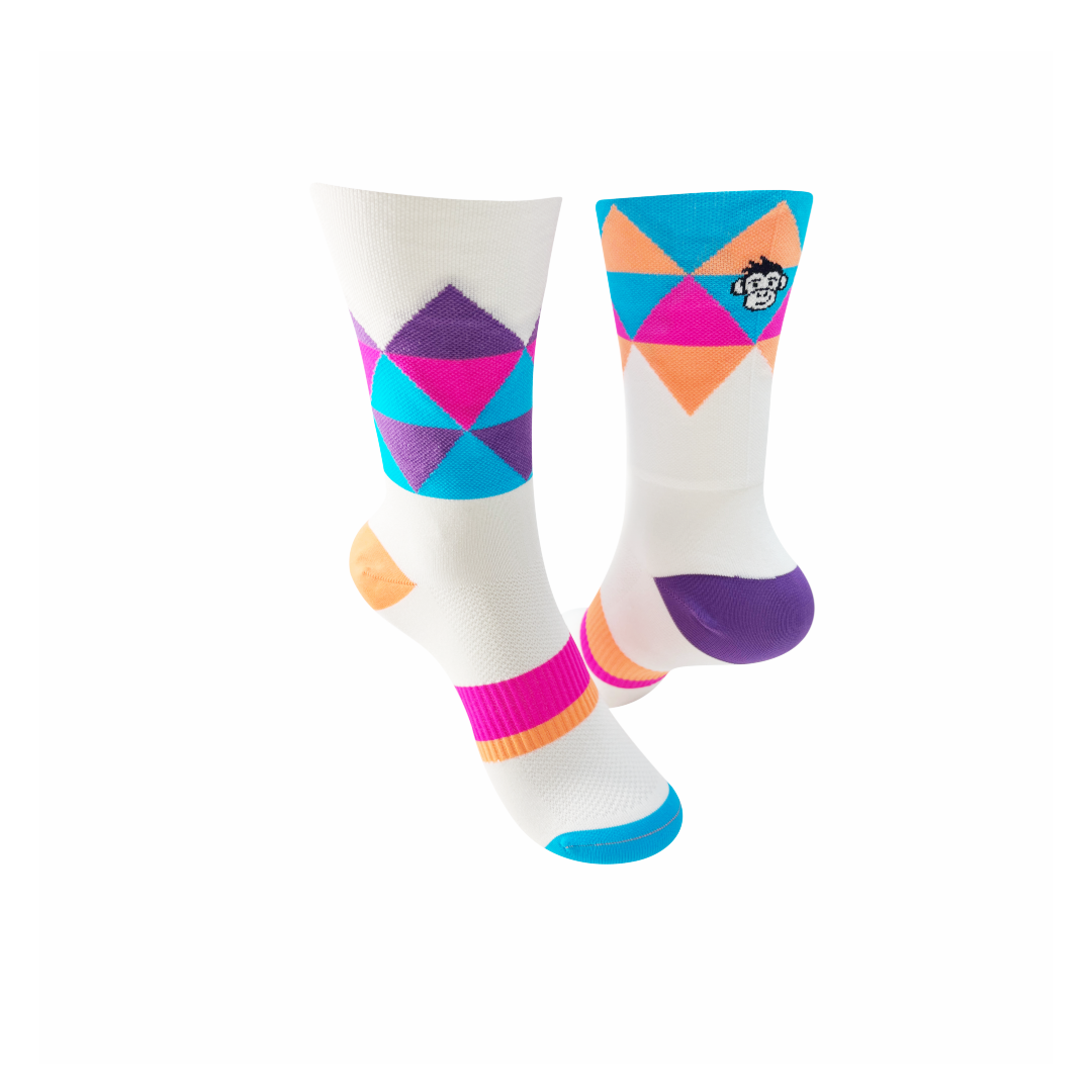 Monkey Sox Classic Diamond Sports Socks