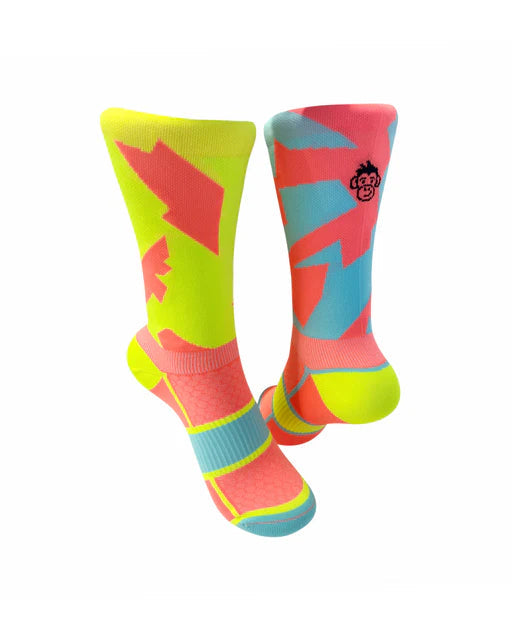 Monkey Sox Podium Bolt Sports Socks