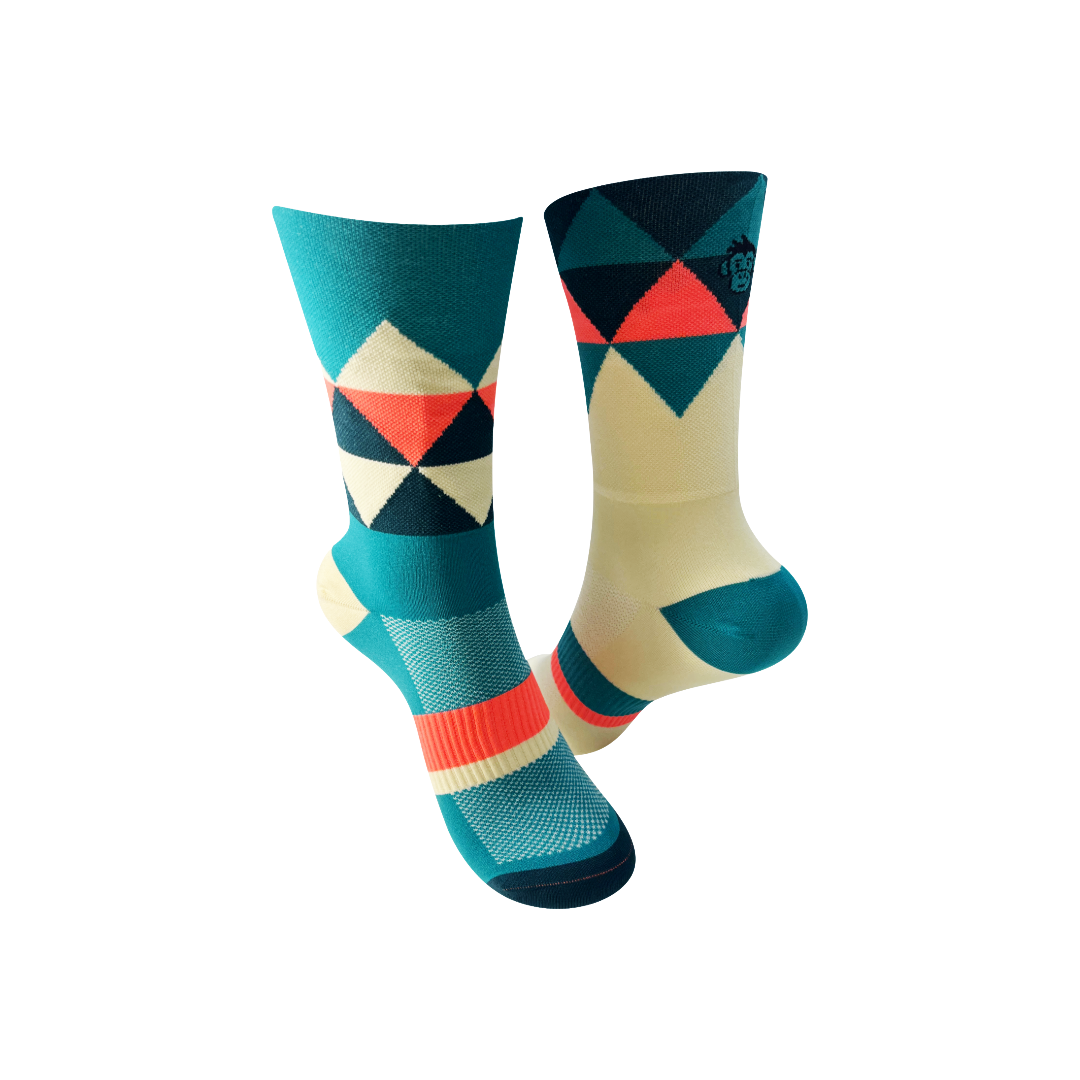 Monkey Sox Classic Diamond Sports Socks