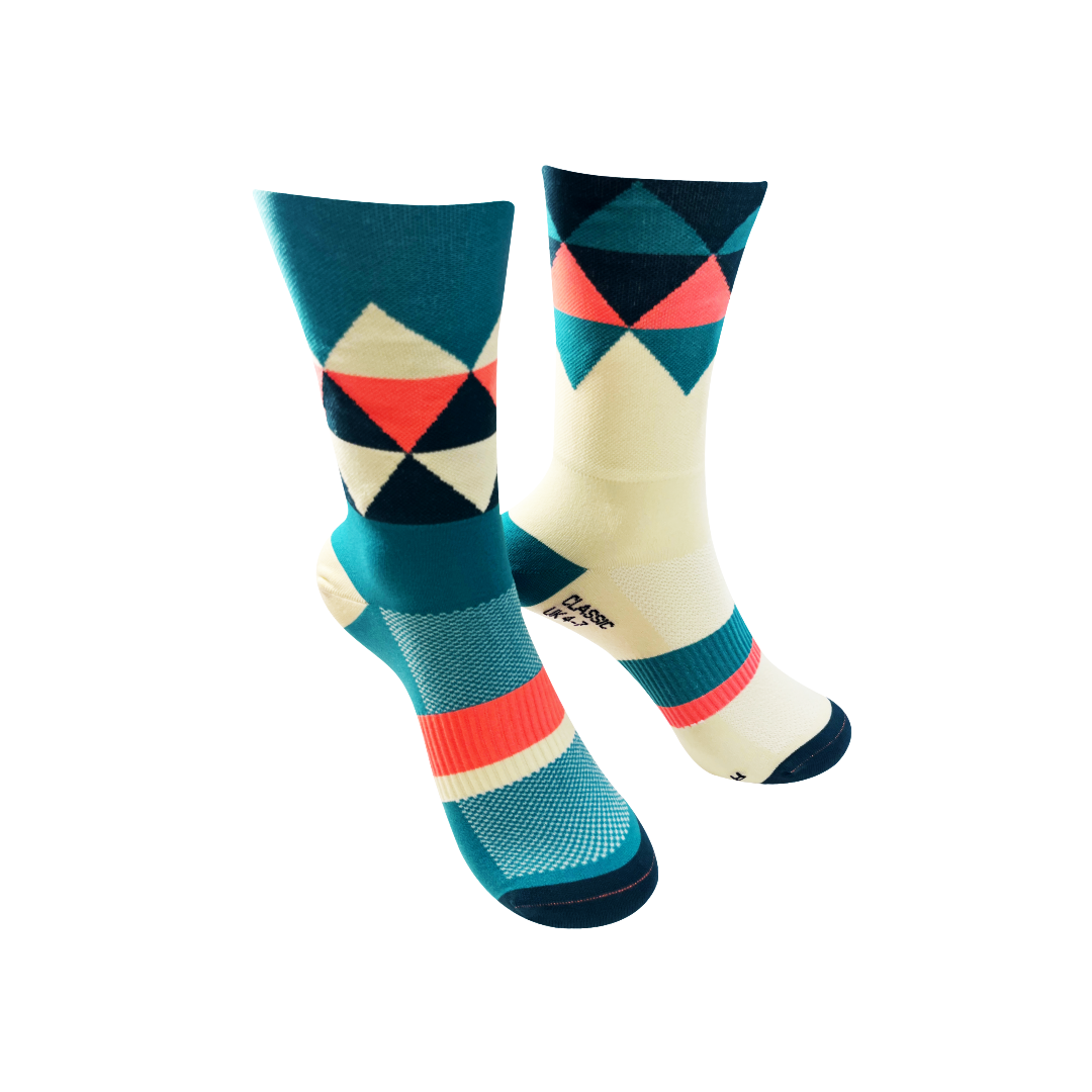Monkey Sox Classic Diamond Sports Socks