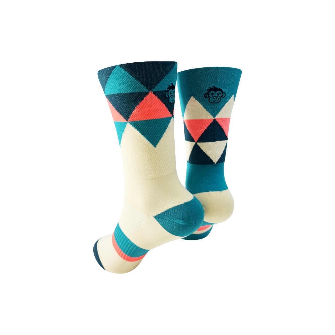 Monkey Sox Classic Diamond Sports Socks