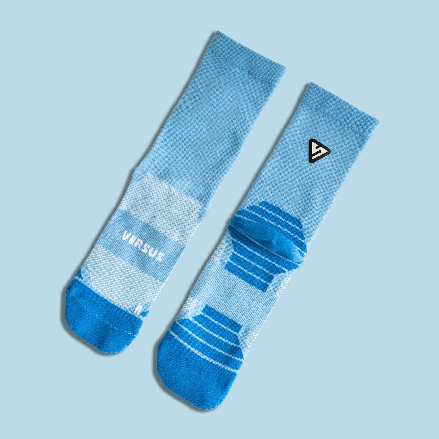 Versus Classic Blue Active Crew Socks