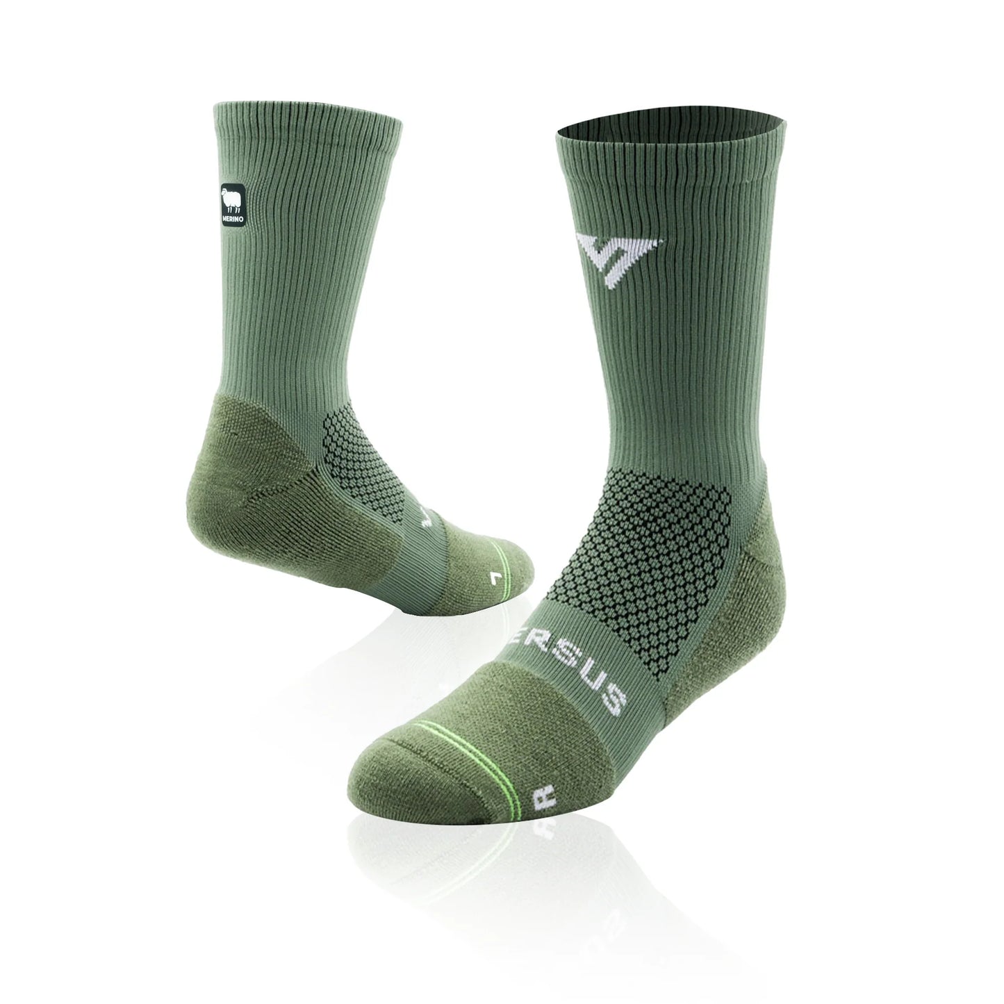Versus Pine Merino Winter Crew Socks