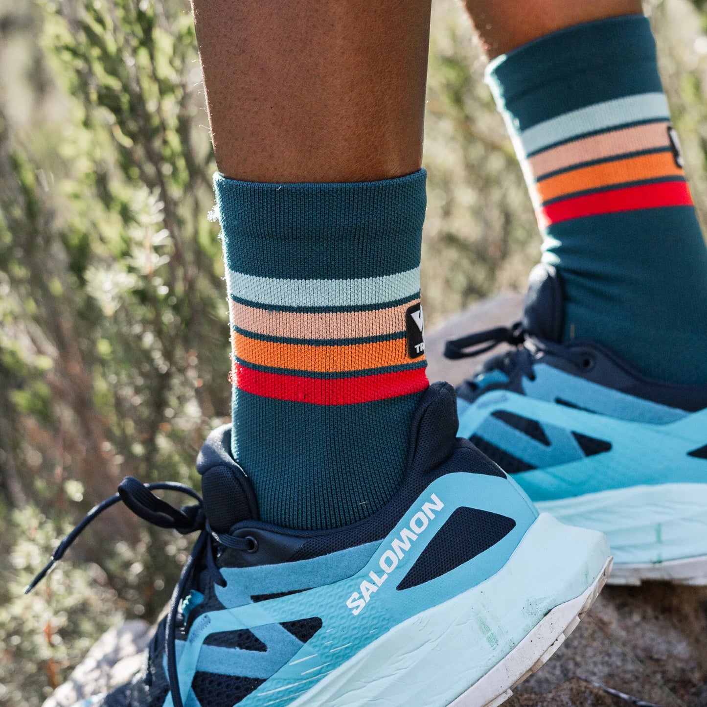 Versus Dusk Trail Run Crew Socks